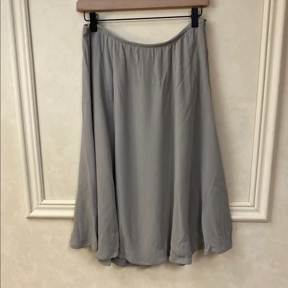 New! Eileen Fisher Silk Blend Dancer Skirt - Picture 1 of 6